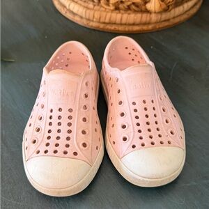 Native Sandals Pink C1 size Girls.